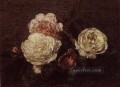 Flores Rosas2 Henri Fantin Latour